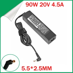 Adaptador de corriente universal para Lenovo IdeaPad, cargador de 20V, 4,5a, 90W, B595, G380, G385, G480, G485, G565, G580, G585, G780, N580, N581, N585