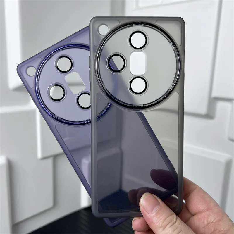 Funda de TPU suave y transparente para OPPO Find X7 Ultra, carcasa completa para teléfono, protección de lente, funda trasera para OPPO Find X7 X7Ultra - imagen 2