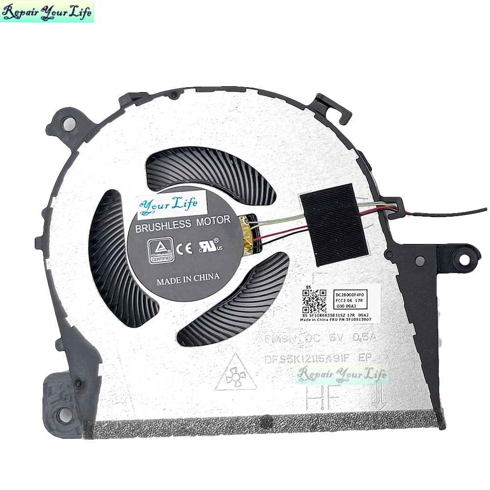 Ventilador de refrigeración de CPU para ordenador portátil Lenovo V14-IIL 82C4 V14-IGL 82C2 -ADA 82C6 V14-ARE 82DQ V14-IKB -IWL 81YA 81YB 5F10S13876 NS85B22 - imagen 3