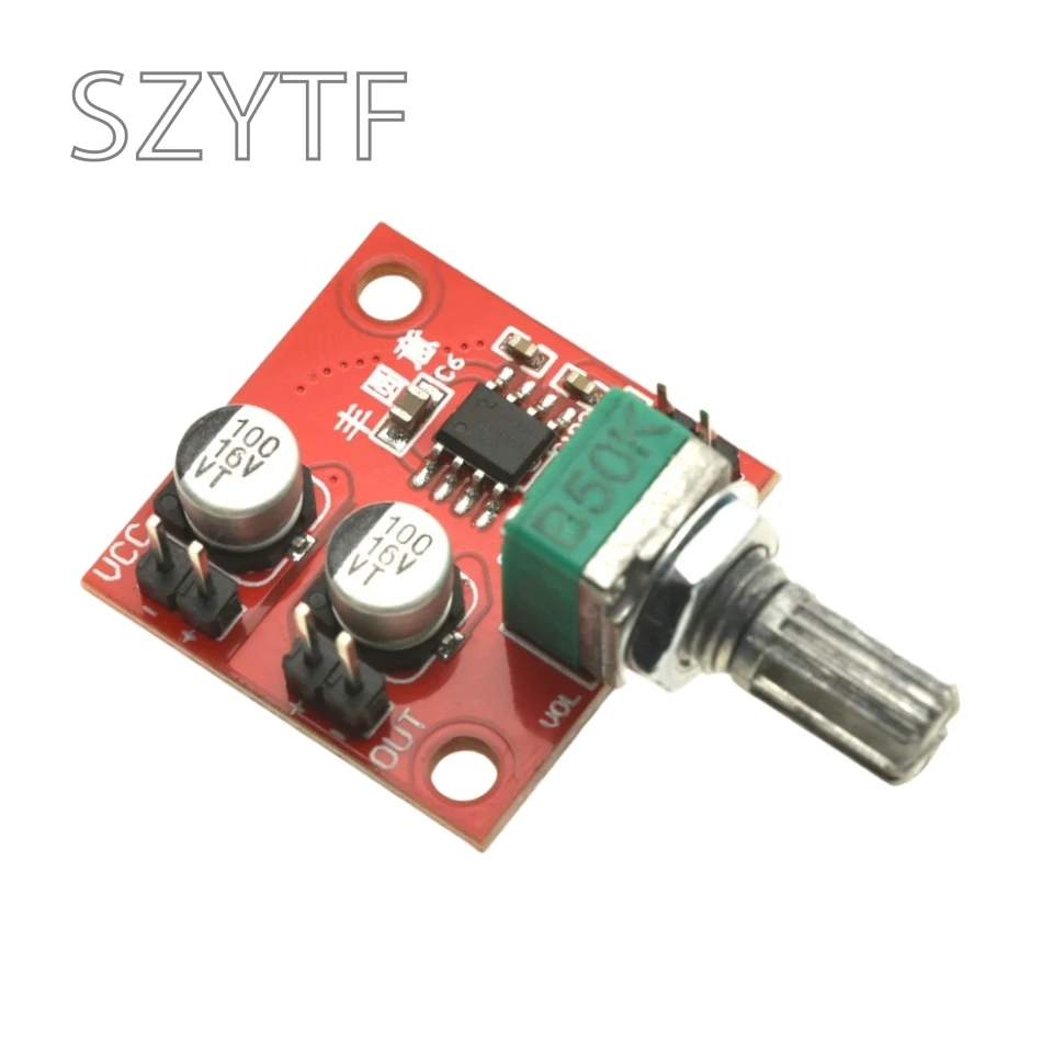 Placa amplificadora de micrófono electret LM386/amplificador de micrófono DC4-12V - imagen 3