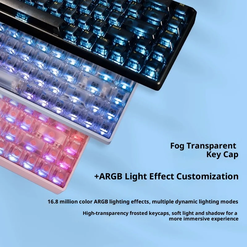 Teclado mecánico IPI FLASH68 de aleación de aluminio, interruptor magnético de velocidad de orina de 8k, teclado Esports con cable, accesorios para jugadores de PC, regalo - imagen 3