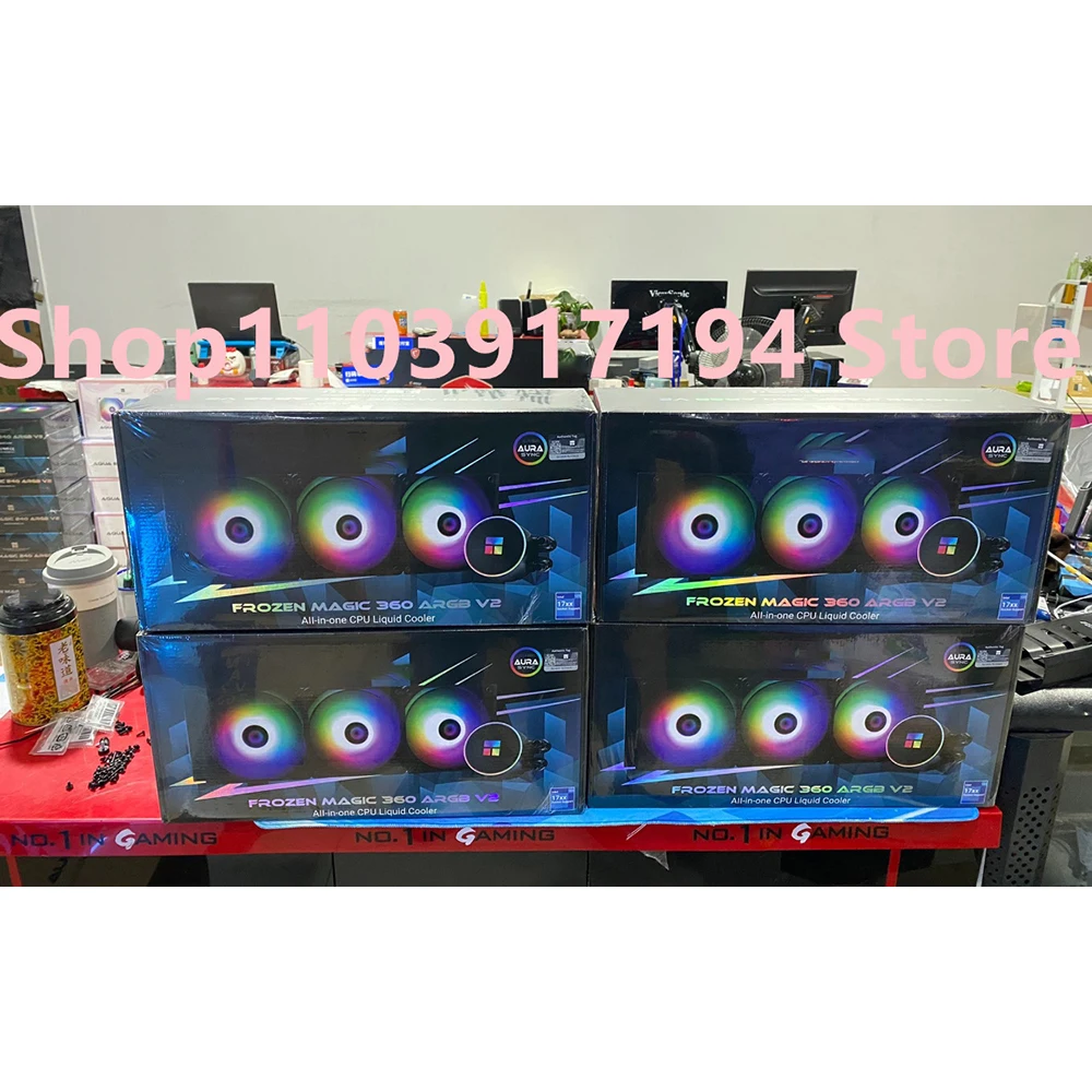 Radiador refrigerado por agua para CPU de escritorio MAGIC 360ARGB V2, una pieza - imagen 2