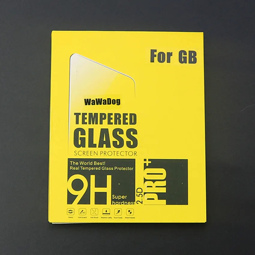YuXi vidrio templado antiarañazos para Gameboy Advance Color para GB GBC GBA GBP GBA SP consola Protector de pantalla película protectora - imagen 3