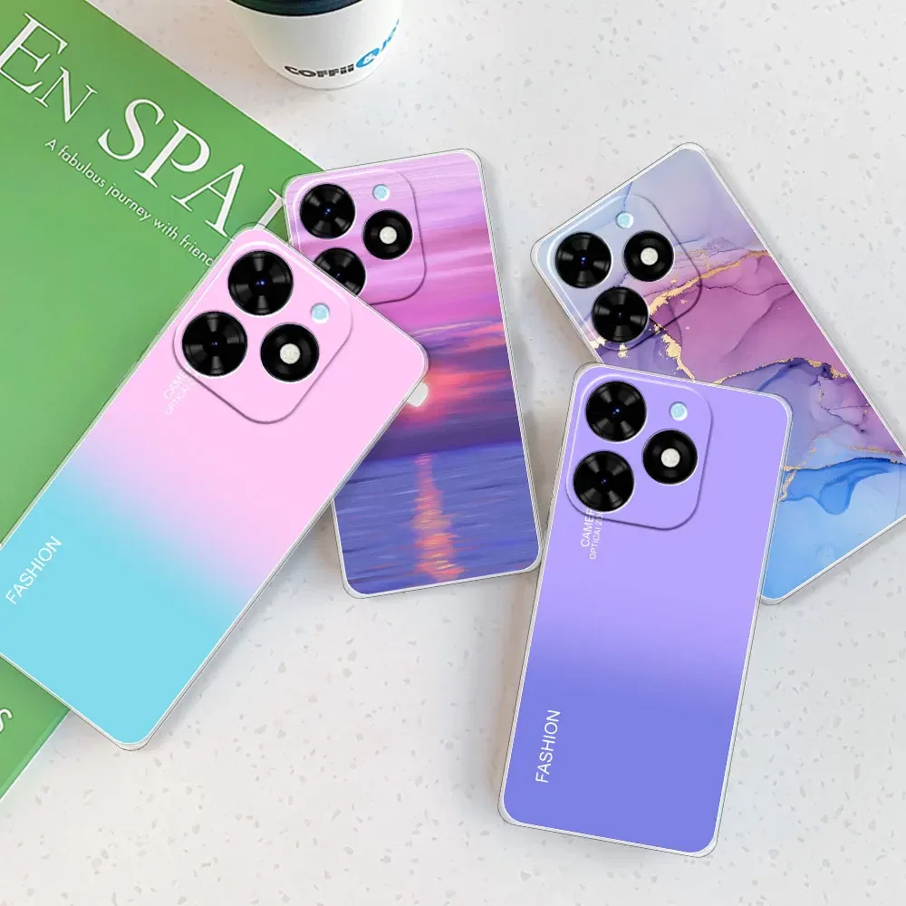 Funda de silicona suave para Tecno Spark Go 2024, carcasa transparente para teléfono, 2023, 2022 - imagen 5