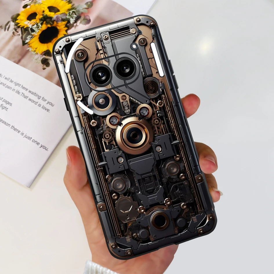 Para nada teléfono 2a A142 funda 2024 de lujo de mármol de dibujos animados funda protectora de silicona suave para nada teléfono 2 A065 Phone2A Fundas - imagen 2