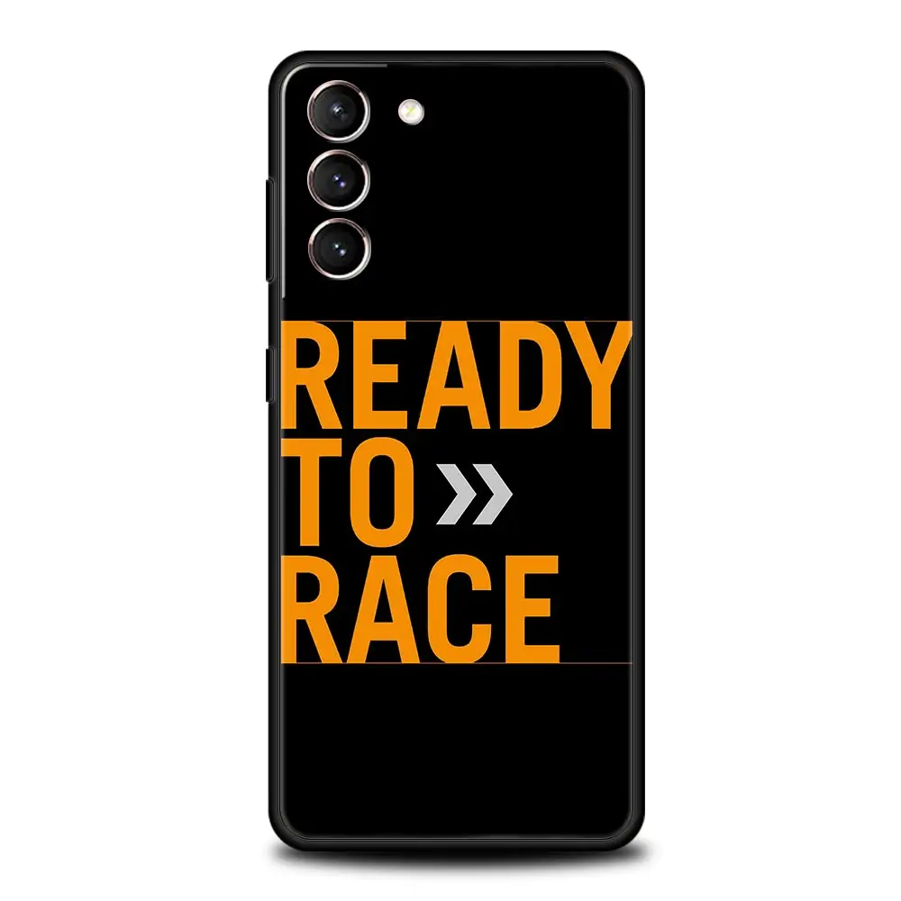Funda de teléfono Ready To Race para Samsung Galaxy S23 S22 Ultra S20 S21 FE 5G S10 S9 Plus S10E S8 S7 Edge cubierta de patrón suave parachoques - imagen 2
