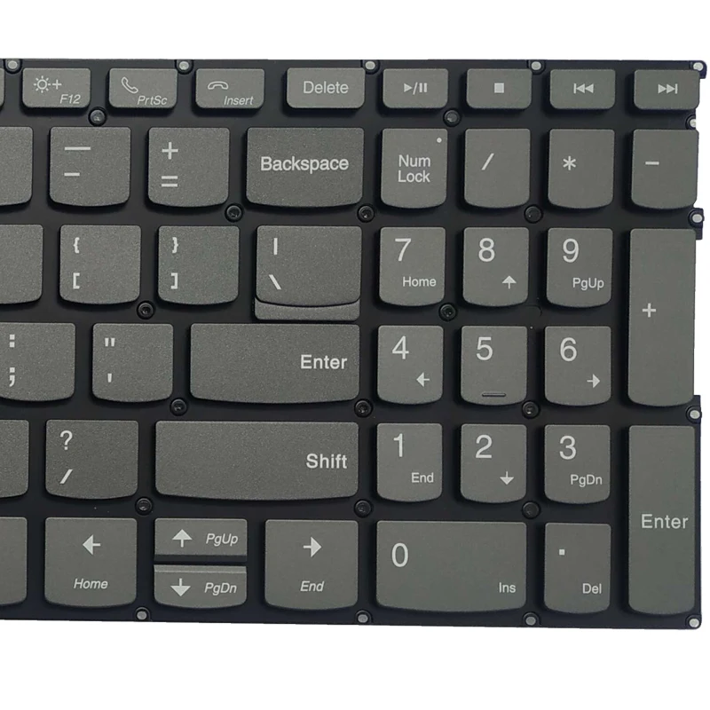 Nuevo teclado para portátil Lenovo ThinkBook 15-IML 15-IIL ruso/EE. UU./Reino Unido con retroiluminación - imagen 5
