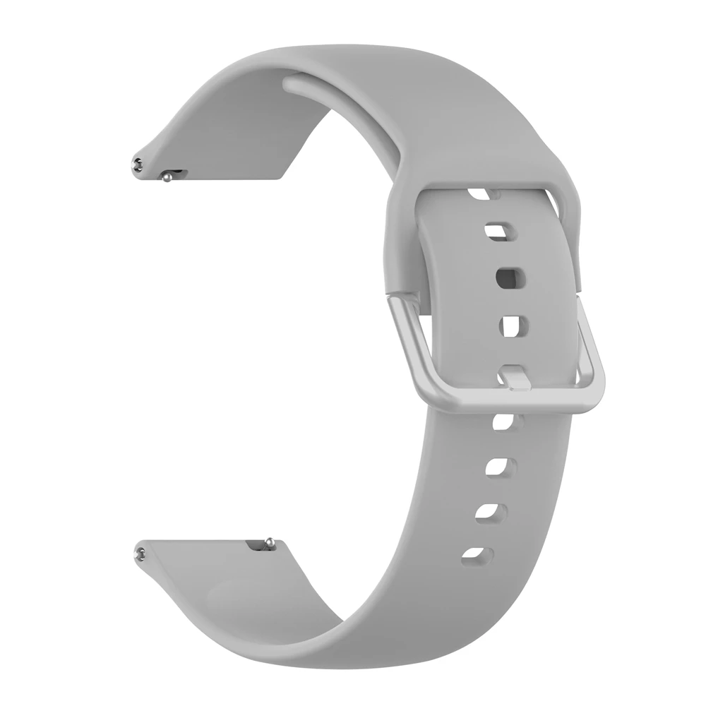 Correa de silicona suave para Samsung Galaxy Watch 6, 5 Pro, 44mm, 40mm, 4, 6, Classic, 43mm, 47mm, repuesto deportivo, 20, 22mm - imagen 5