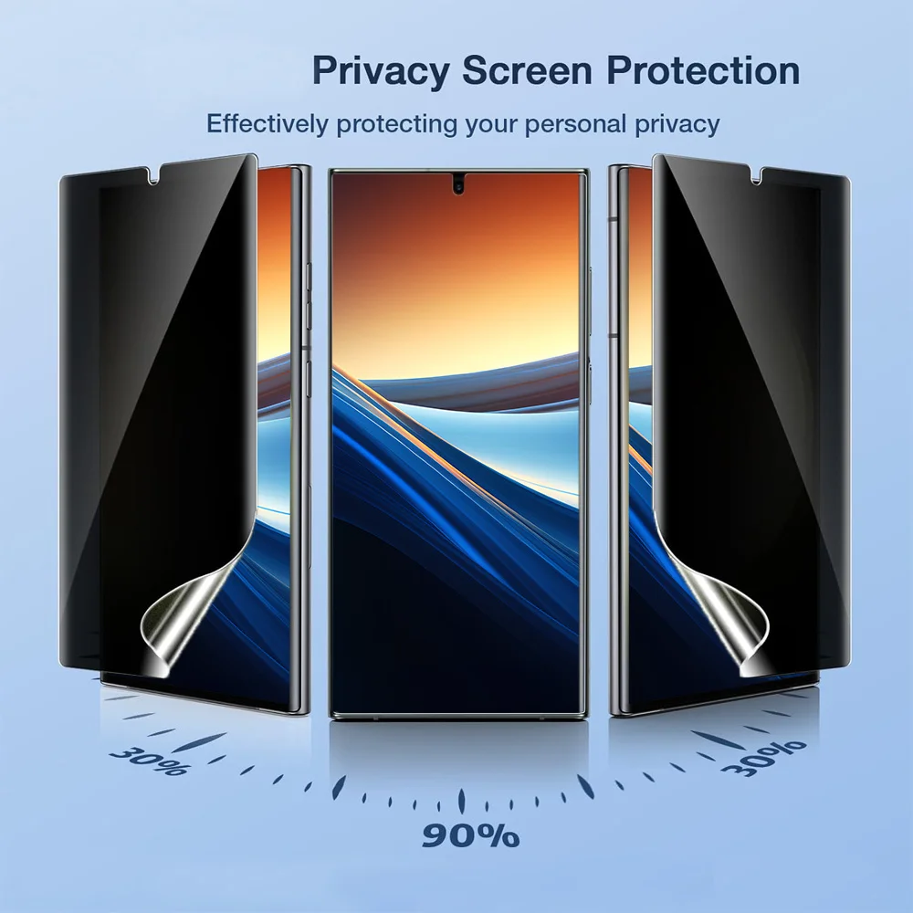 Película de hidrogel de privacidad antiespía para OPPO Find X X2 X3 X5 X6 Find X2 X3 X5 X6 Pro Find X2 X3 X5 Lite Find X3 Neo Protector de pantalla - imagen 3