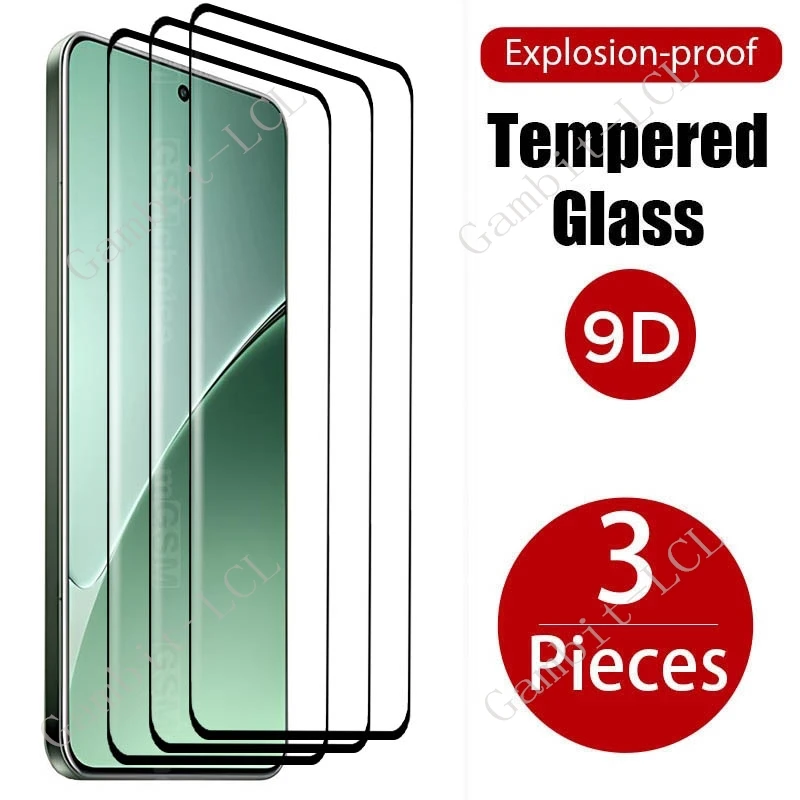 3 uds 9H 3D vidrio templado curvo para Xiaomi 15 Pro en Xiaomi15Pro 15Pro Xiaomi15 15S 15S Pro 6,73 "película protectora de pantalla