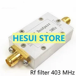 Filtro Paso Banda RF 403 MHz BPF para Radiofrecuencia Profesional