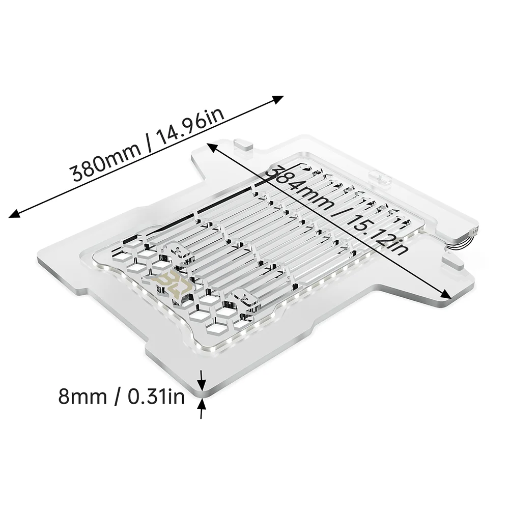 BIQU Panda Aura espectáculo de luz RGB y sonido personalizable indicador de estado de la impresora alertas de luz de sonido para Bambu Lab A1 A1 MINI - imagen 4