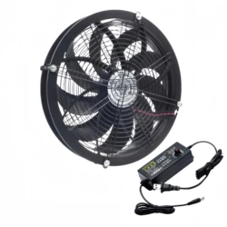 Extractor Ventilador Industrial Circular 30cm Metal Alta Potencia