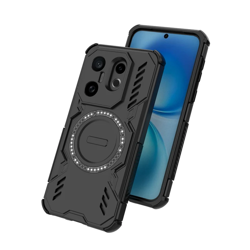 Funda de teléfono con disipación de calor para vivo X200 FE, pieza de atracción magnética para vivo X200 FE 5G Global чехол Funda trasera