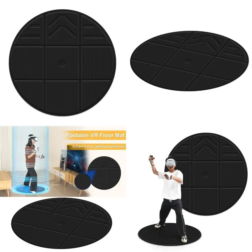 Alfombrilla Universal para juegos para Switches/Q 3, experiencia de juego VR mejorada, cojín resistente al desgaste, almohadilla de suelo plegable - imagen 2