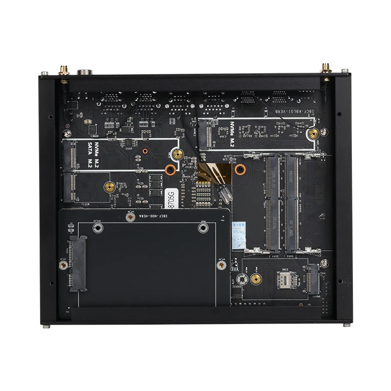 BEBEPC 2LAN6COM Mini PC industrial con I7-12650HX compatible con computadora GPIO Pfsense con 4xHDMI2.0 4x USB3.0 4xUSB2.0 Win10 Ready - imagen 5