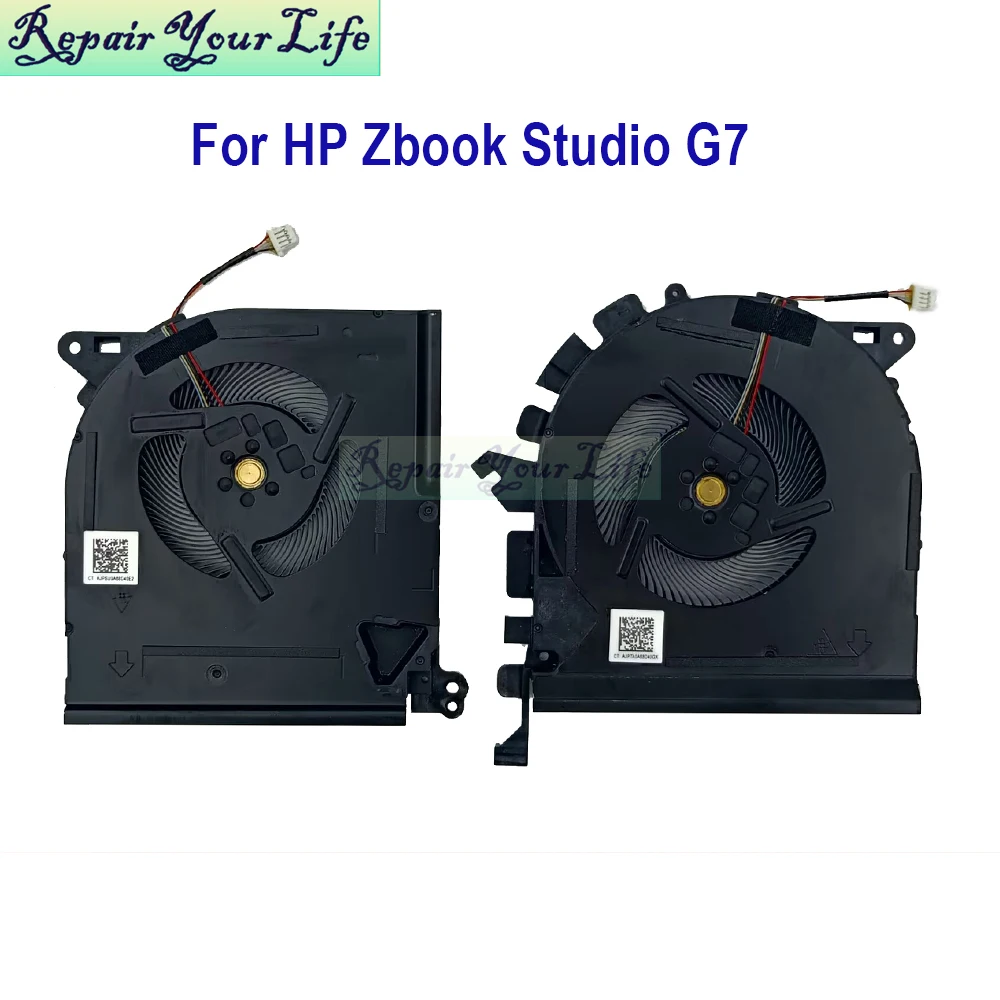 Ventilador de refrigeración para ordenador portátil, Enfriador de GPU para HP ZBook Studio G7, M14876, M14877-001, ND85C22, ND85C23-19J05, Notebook, VGA
