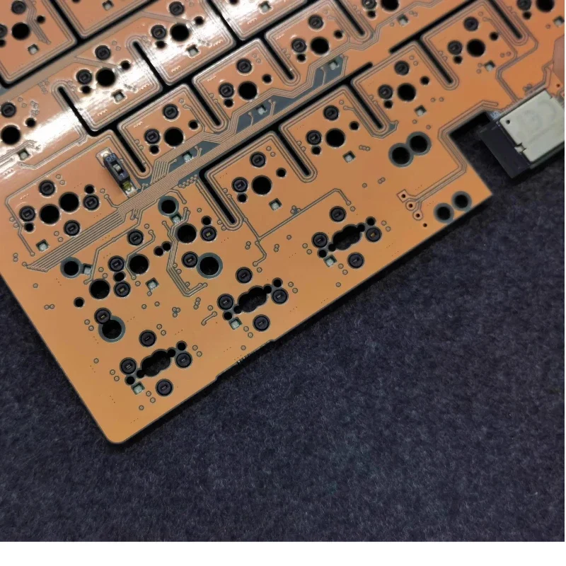 Teclado PCB personalizado Original QK80mk2 para teclados mecánicos PCB DIY QK80mk2 Kit accesorios para juegos - imagen 2