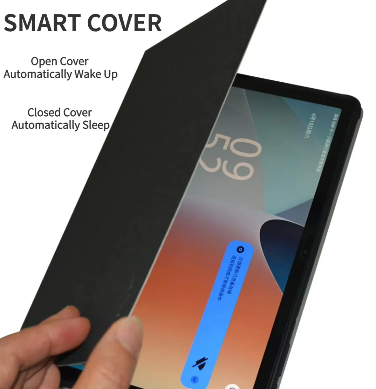 Business Tablet Cover for Teclast T50HD T50Max 2024 Case 11" Pu Leather with Soft Backshell Multi-Angles Stand for T50Plus 2024 - imagen 2