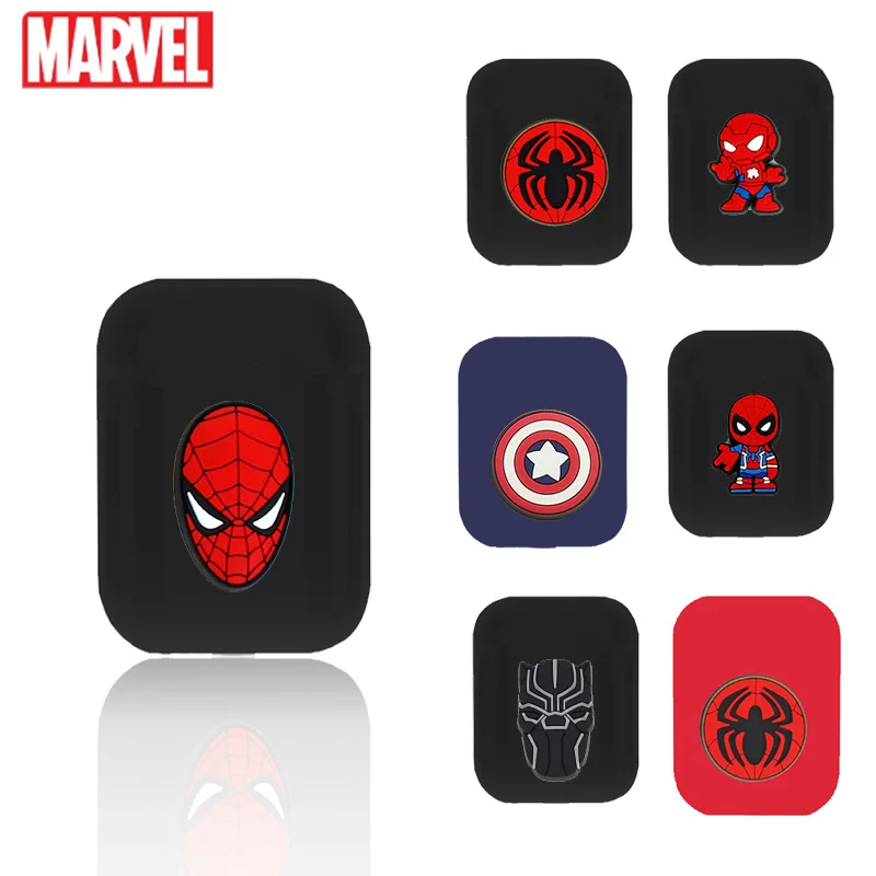 Nuevos auriculares Bluetooth Marvel Spider man auriculares inalámbricos sonido envolvente HIFI auriculares para ordenador portátil con micrófono para niños dibujos animados de Anime