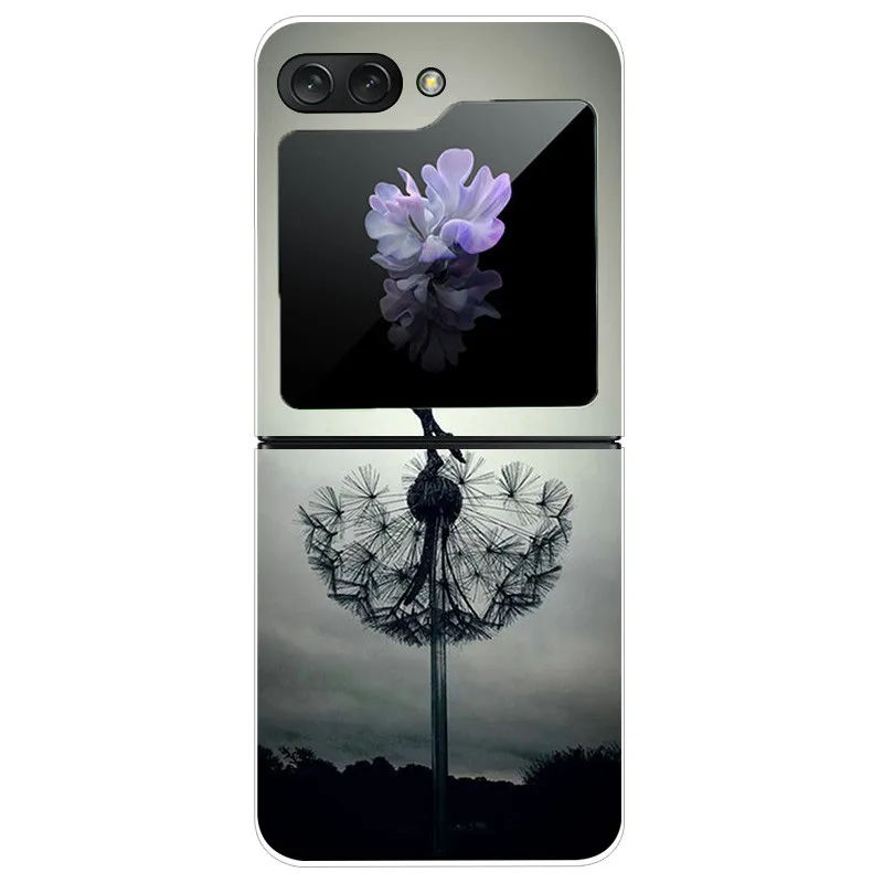 Funda trasera transparente para Samsung Galaxy Z Flip5, carcasa para teléfono, 6,7 ", ZFlip5 - imagen 5