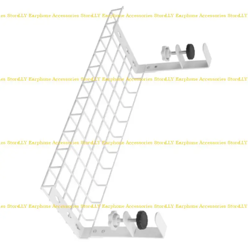 462e debajo organización alambre escritorio estante almacenamiento bandeja metal bandeja metal - imagen 2