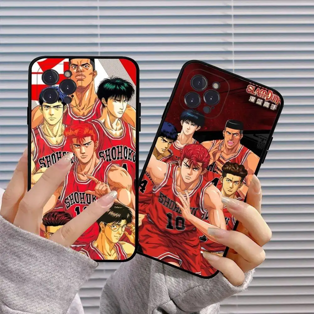 Funda de teléfono de película animada Slam Dunk para IPhone 17 16 15 14 11 12 13 Mini Pro XS Max Plus Funda Shell - imagen 3