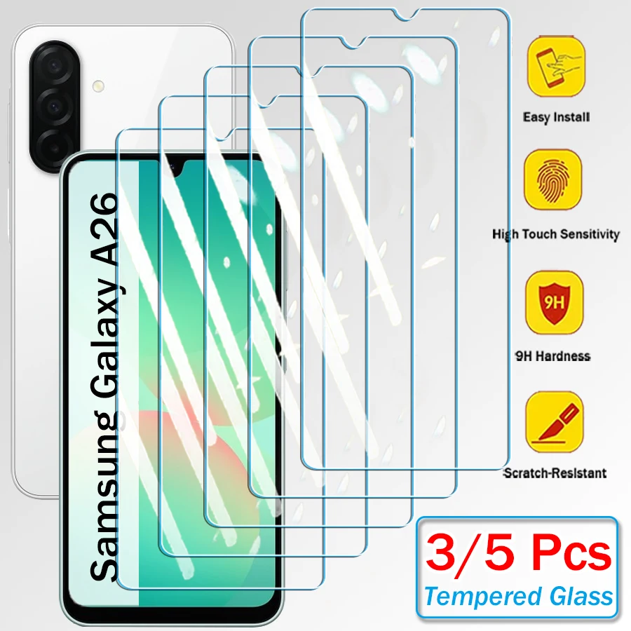 Vidrio Templado Samsung Galaxy A26 5G – Antigolpes Pantalla - imagen 2