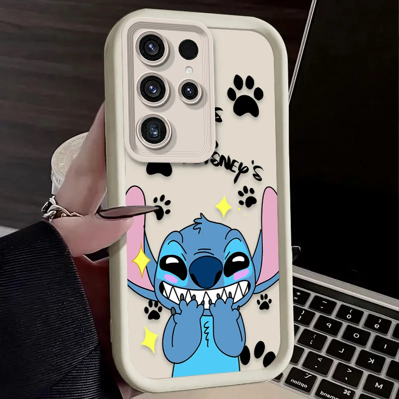 Funda de Ángel de punto bonito de Disney para Samsung Galaxy S24 S23 S25 Ultra S22 S21 Plus FE A56 A36 A26 A16 A06 A15 A25 A35 A55 5G - imagen 5