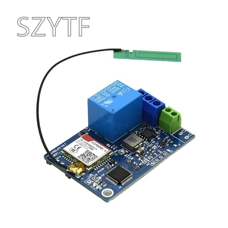 Módulo de interruptor inteligente de relé GSM de 1/2 canales, interruptor de Control remoto para el hogar inteligente, SMS, GSM, SIM800C, STM32F103CBT6 - imagen 2