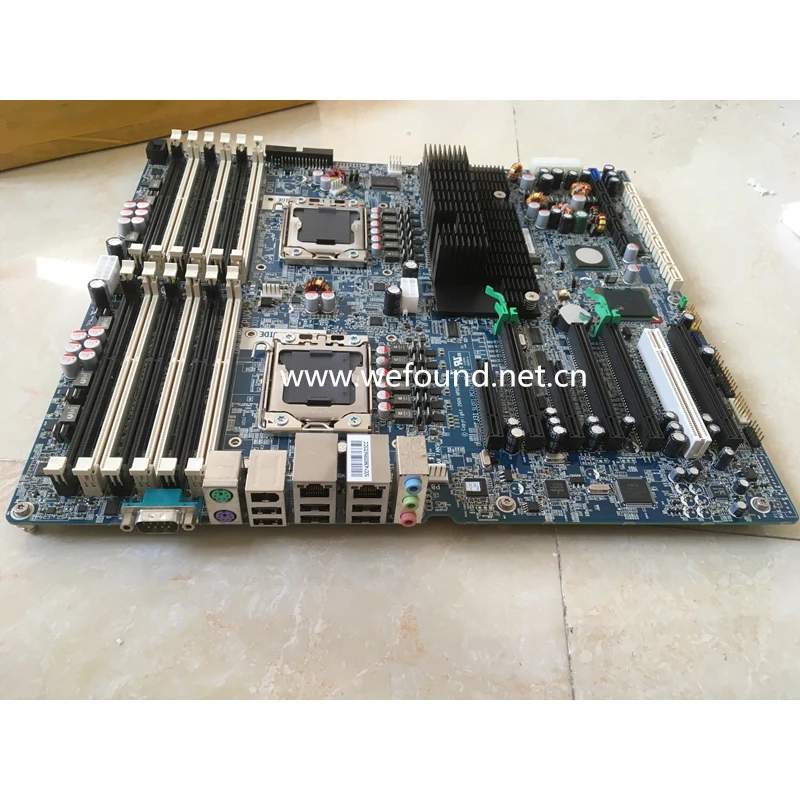 Placa base de estación de trabajo para HP Z800 X58 LGA1366, compatible con placa base de CPU serie X56 591182 -001 460838 -003 - imagen 5