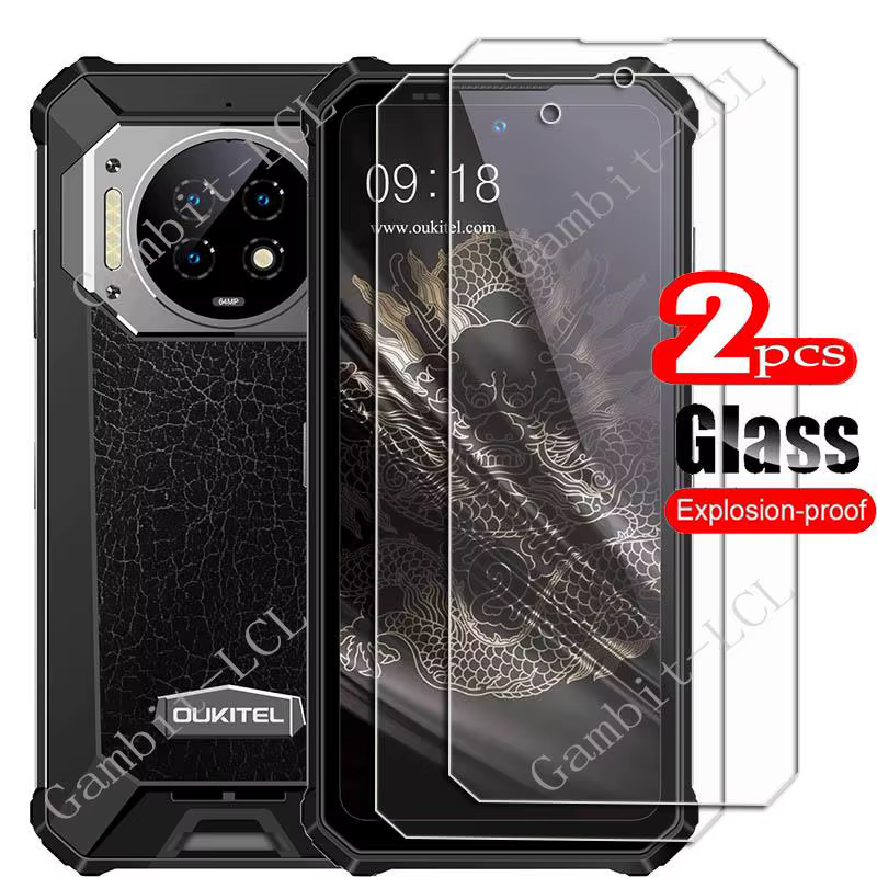 Protector Vidrio Templado HD Oukitel WP19 Pantalla Completa - imagen 4