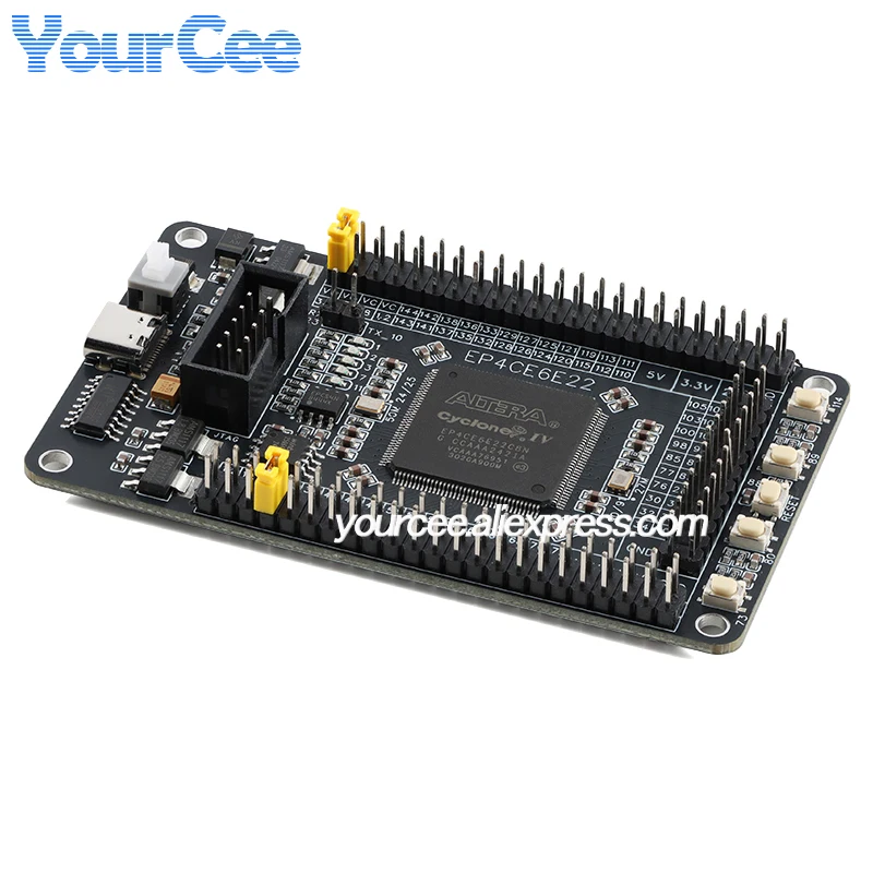 EP4CE6E22C8N FPGA EP4CE6E22 JTAG puerto de descarga RAM276480 bits sistema módulo de placa de desarrollo de aprendizaje central - imagen 3