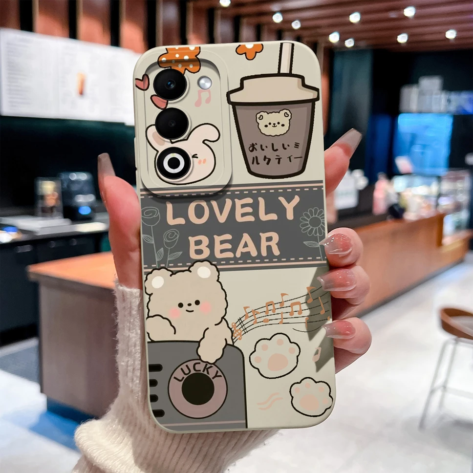 Para Oppo A5 5G CPH2735 funda de teléfono moda bonita mariposa suave cubierta protectora trasera de silicona líquida para Oppo A 5 Shell - imagen 5