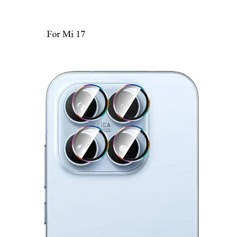 1 Juego de Protector de película de lente para Xiaomi 17 Pro Max, protectores de cámara con anillo de Metal para Xiaomi Mi17 Mi17Pro, cubierta de cristal de lente - imagen 5