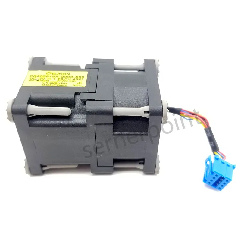 Ventilador para 00P3JT PG40561BX-Q000-S99 PNVVC-A00 9XXJ9 09XXJ9 9XXJ9-A00, Enfriador de refrigeración, R40W12BS1NB8-07A021, 12V, DELL