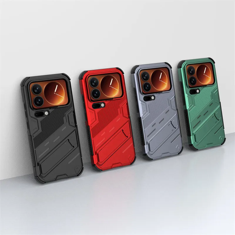 Para Xiaomi 17 Pro Funda Xiaomi Mi 17 Pro Funda estilo Punk soporte duradero Funda protectora de teléfono para Xiaomi 17 Pro Max Funda - imagen 2