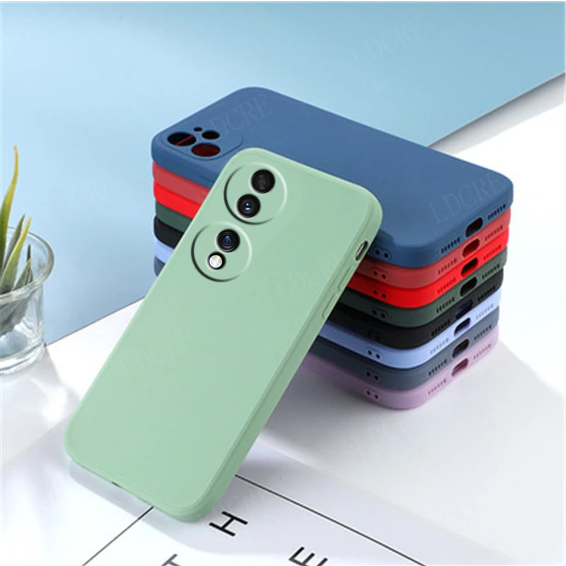Funda para Huawei Honor 70, carcasa Original a prueba de golpes, parachoques trasero, TPU, suave, Honor 70 Pro,Honor 90 Pro - imagen 4
