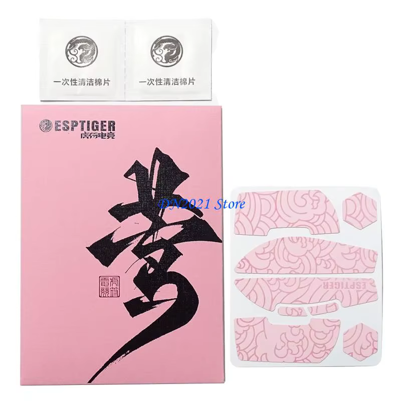 F3KE patines piel ratón antideslizantes hechos a mano para GProX Superlight 2C, Cinta agarre antideslizante - imagen 3