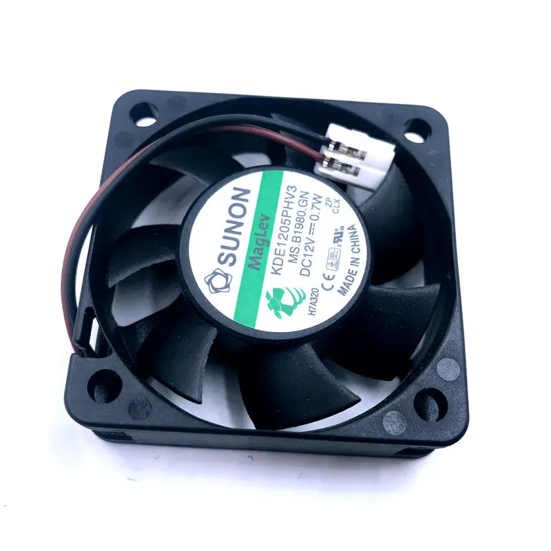 2 ventiladores de 5 cm para ventilador Maglev Sunon KDE1205PHV3 de 50 mm | Refrigeración ultrasilencioso de 12 V 0,7 W para servidores/equipo de red/dispositivos médicos - imagen 3
