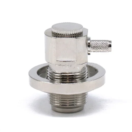 Adaptador UHF SO239 PL259, tuerca Jack hembra, engarzado en ángulo recto, conectores RF de cable RG316/RG58/5DFB, 1 ud. - imagen 5