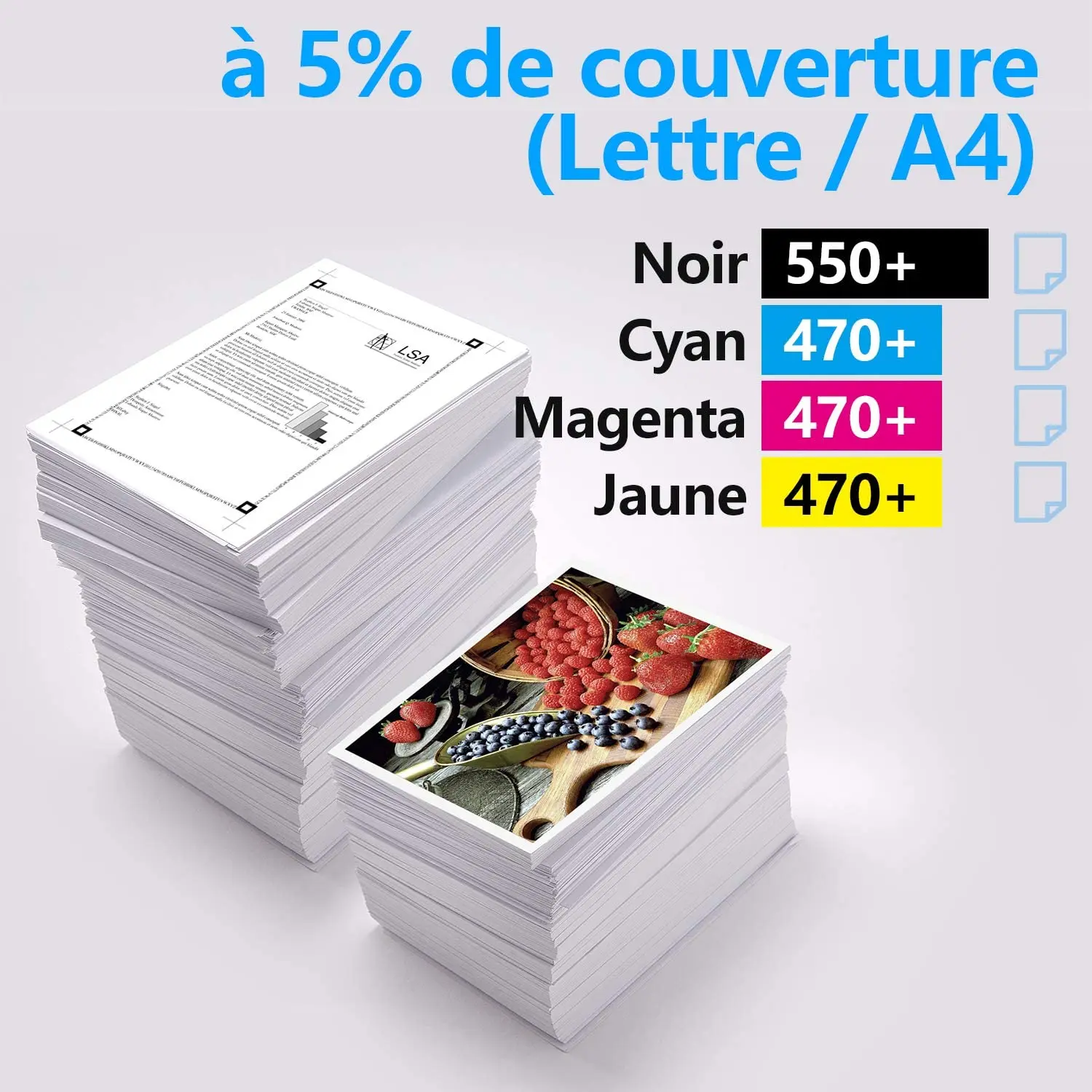 Cartucho de tinta 33XL T33XL T 3351 para impresora Epson Compatible XP-530 630 830 635 540 640 645 900 T3351 T3361 XL - imagen 2