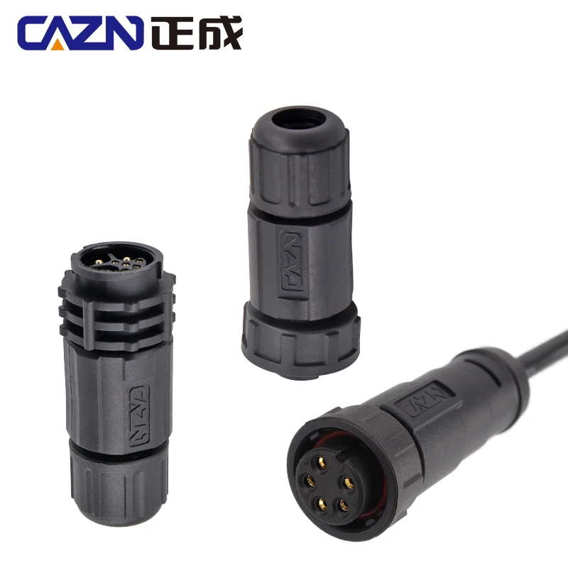 Conector de bayoneta E13 impermeable macho y hembra 2-18 pines enchufe de acoplamiento sobremolchado tipo IP67/IP68 para equipos optoelectrónicos - imagen 3