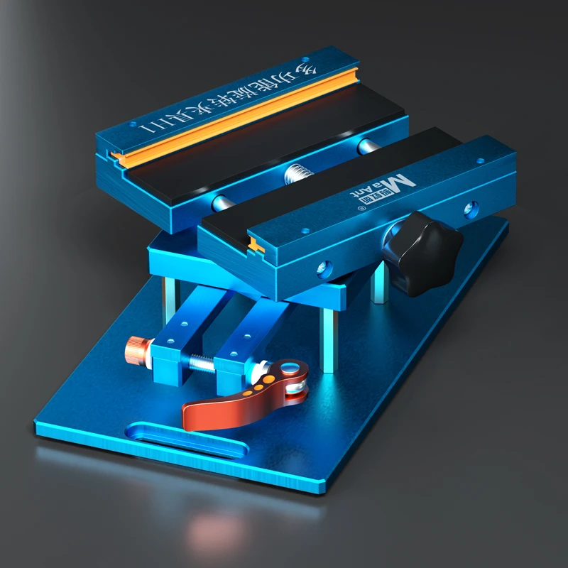 Nuevo MaAnt H1 cubierta trasera de teléfono giratoria accesorio de reparación de vidrio soporte de desmontaje multifunción abrazadera de fijación para mantenimiento de teléfono - imagen 4