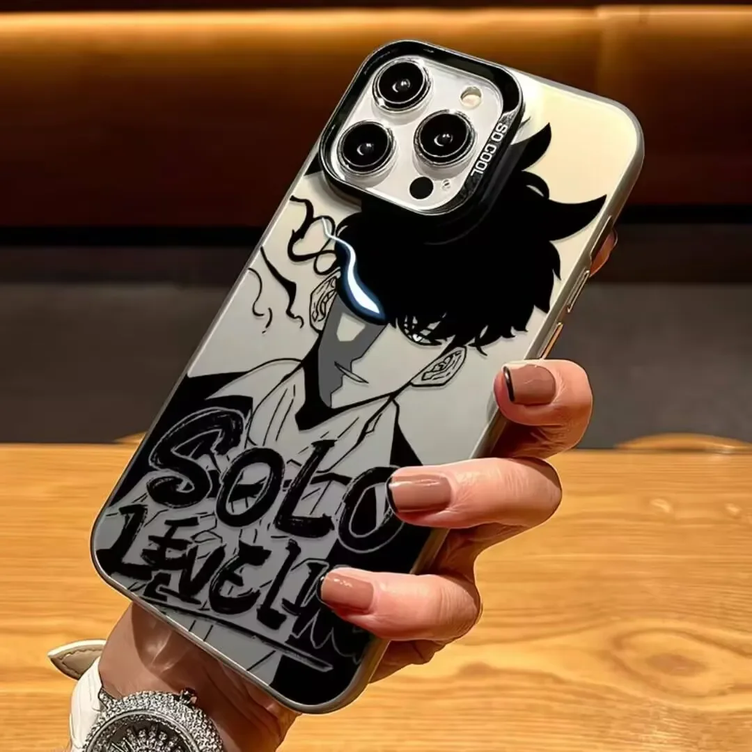 Funda de Anime de nivelación individual de cómic para Xiaomi Poco F7 5G X7 F7 PRO 15T PRO 14TPRO 14T X6 X5 M6 F6 F5 X3 11 Lite, cubierta mate IMD dura - imagen 5