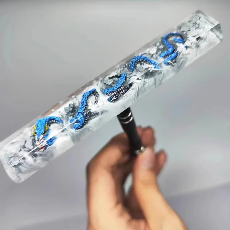 Teclas de dragón divino, perfil SA, posición artesanal, teclas de resina personalizadas, accesorios para teclado mecánico, regalo - imagen 4