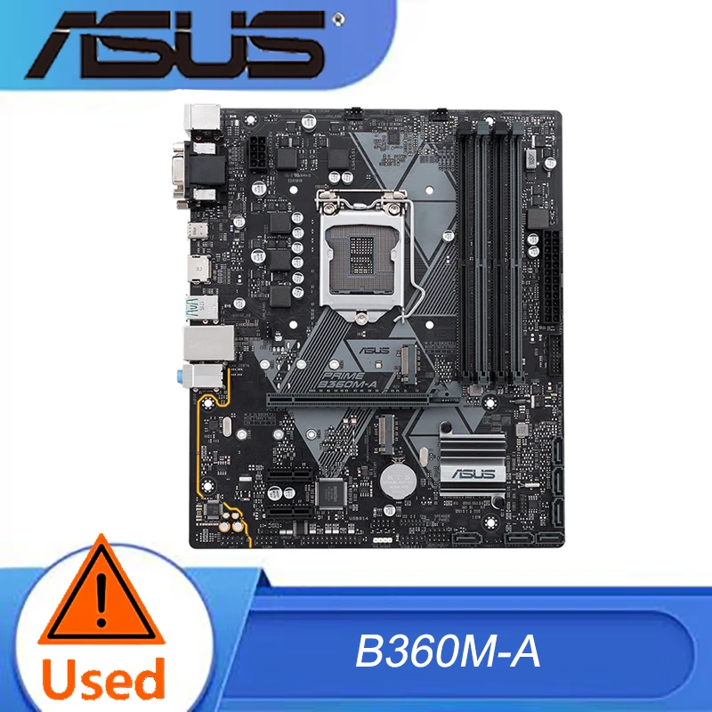 Placa base ASUS PRIME B360M-A 64GB LGA 1151 DDR4 Micro ATX B360