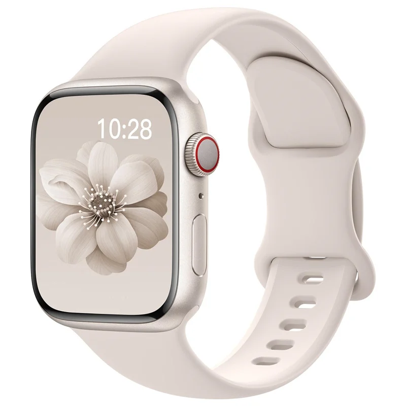 Correa deportiva de silicona para apple watch Ultra 49mm serie 9-8-7 41mm 45mm correa 44mm 40mm pulsera impermeable iwatch 6 5 4 SE Correa - imagen 3