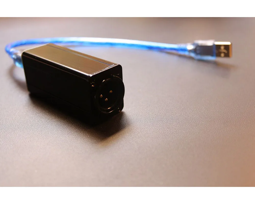 Salida Digital USB B a AES, interfaz Digital USB 16/24/32Bit 44,1 K-48KHz 96Khz 192Khz mezclador de Audio de escenario Win10 Mac Android Linux - imagen 3