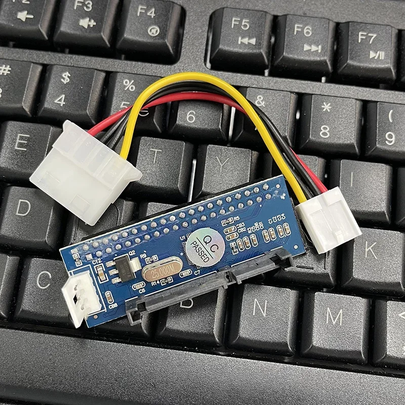 Adaptador IDE a SATA HDD 3,5 IDE a SATA, convertidor de disco duro PATA IDE 39/40Pin a SATA, Conector de disco duro de 22 pines con Cable de datos - imagen 4